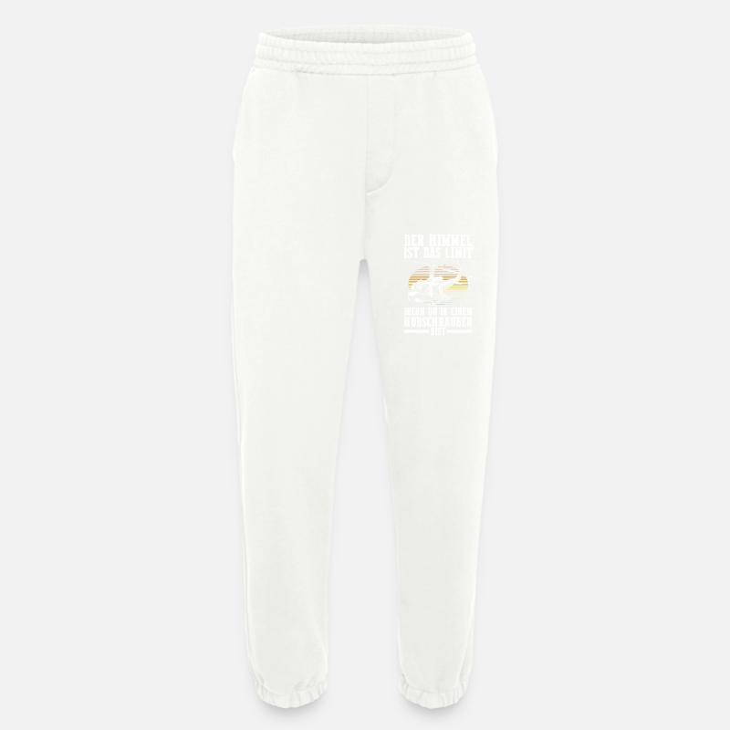 Pilot Helikopter Hubschrauber - Heavyweight Jogginghose - made by SPREAD  - OFF WHITE