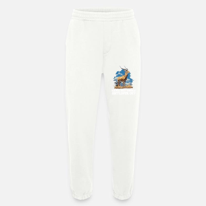 Antelope Antilopen Antilope - Heavyweight Jogginghose - made by SPREAD  - OFF WHITE