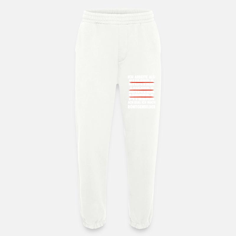 Medizinisch-Technischer Radiologie Assistent MTRA - Heavyweight Jogginghose - made by SPREAD - OFF WHITE