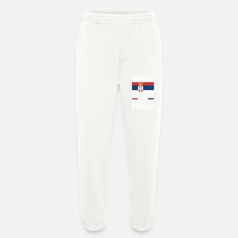 Serben Serbisch Serbien - Heavyweight Jogginghose - made by SPREAD  - OFF WHITE