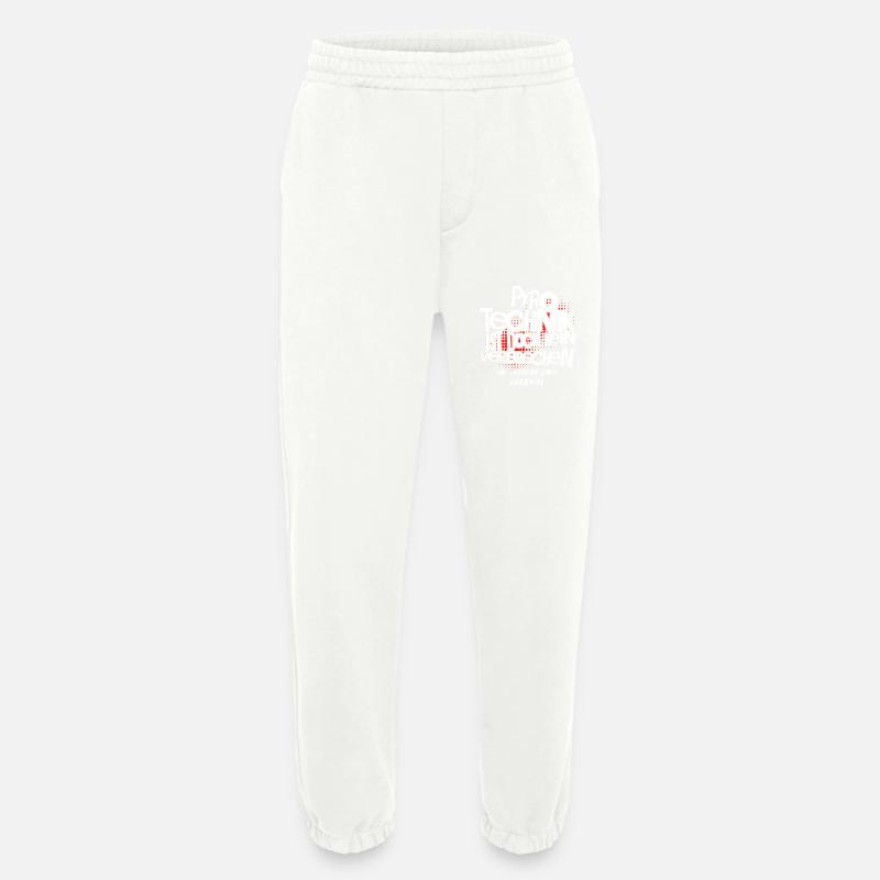 Pyrotechnics are not a crime - Meme Spruch - Heavyweight Jogging Pants - made by SPREAD  - OFF WHITE