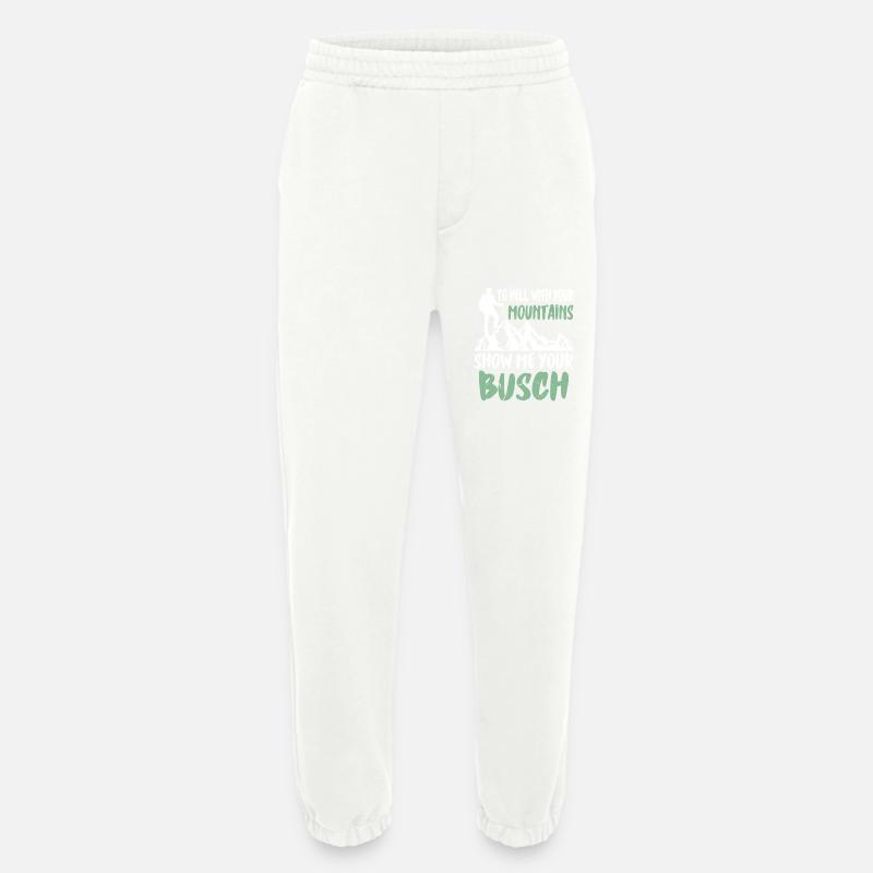 Berg wanderer - Heavyweight Jogginghose - made by SPREAD  - OFF WHITE