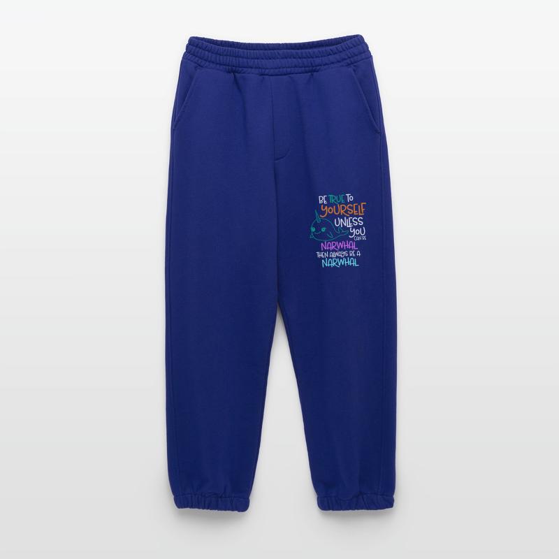 Sei dir selbst treu, es sei denn, du kannst ein Narwal sein Heavyweight Jogginghose - made by SPREAD 