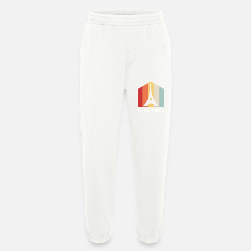 Frankreich Eiffelturm - Heavyweight Jogginghose - made by SPREAD  - OFF WHITE