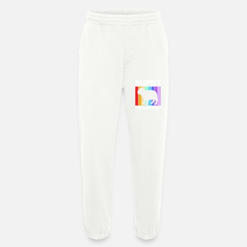 Capybara - Heavyweight Jogginghose - made by SPREAD  - OFF WHITE