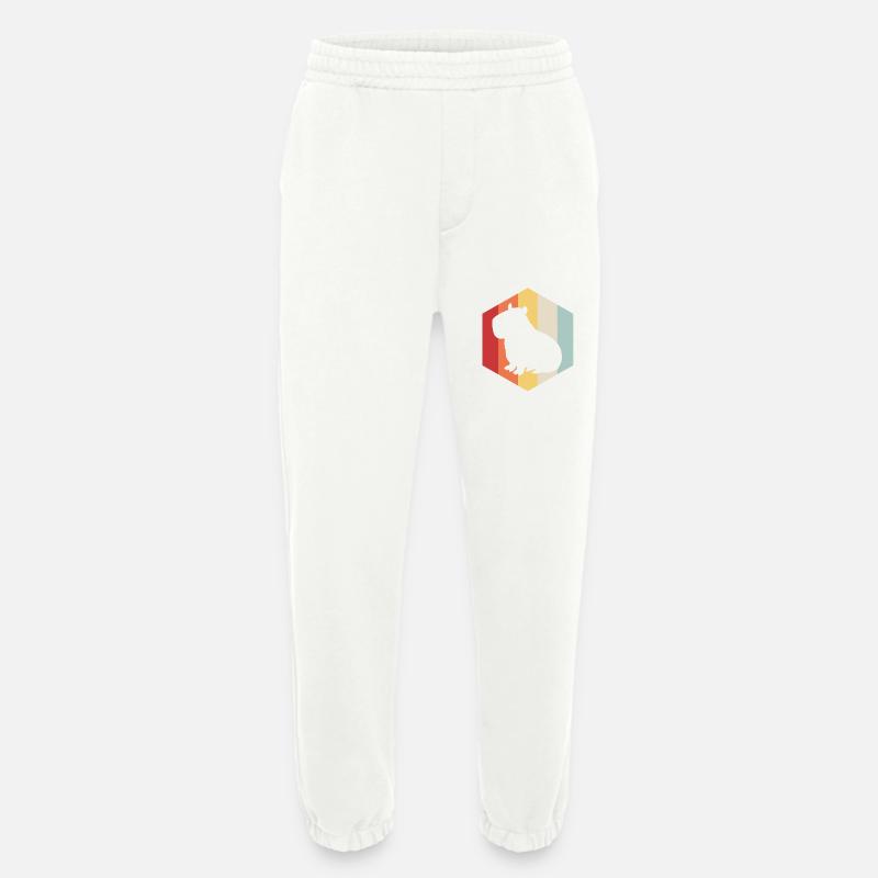 Capybara - Heavyweight Jogginghose - made by SPREAD  - OFF WHITE