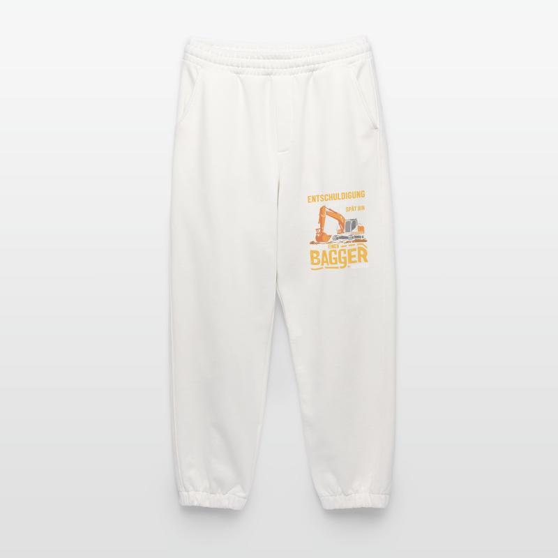 Excavator Driver Construction Worker Construction Site Construction Machine Heavyweight Jogging Pants - made by SPREAD 