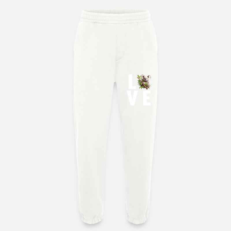 Koalas Koala - Heavyweight Jogging Pants - made by SPREAD - OFF WHITE