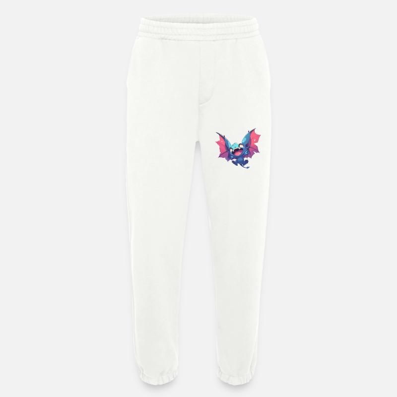 Bat Bats Bat - Heavyweight Jogging Pants - made by SPREAD - OFF WHITE