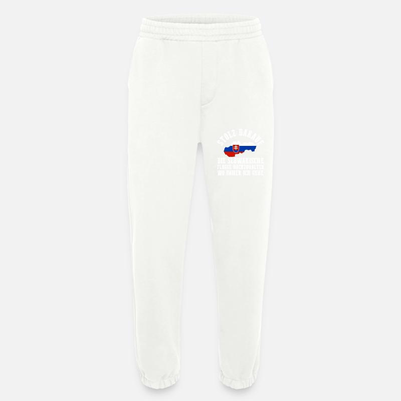 Slowaken Slowakei - Heavyweight Jogginghose - made by SPREAD - OFF WHITE