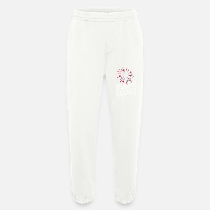 Pyrotechnics Fireworks Pyrotechnics - Heavyweight Jogging Pants - made by SPREAD - OFF WHITE