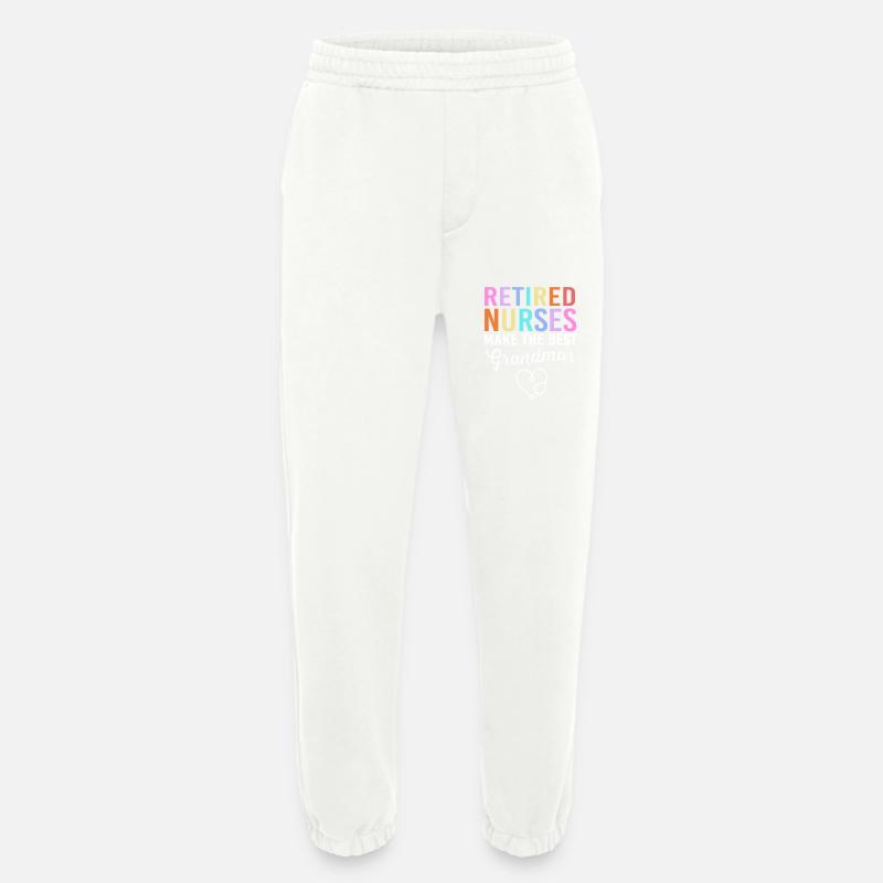 Krankenschwester Rente - Heavyweight Jogginghose - made by SPREAD - OFF WHITE