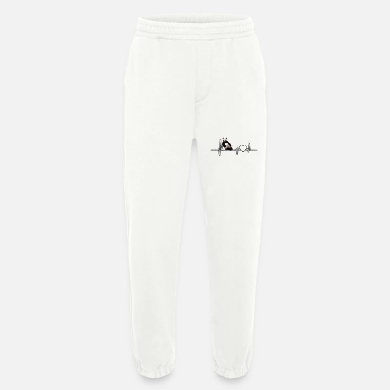 Panda - Heavyweight Jogginghose - made by SPREAD  - OFF WHITE