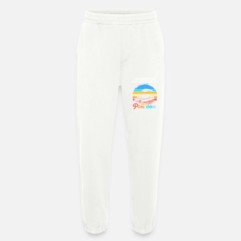Pontonboot Boot Boote - Heavyweight Jogginghose - made by SPREAD  - OFF WHITE
