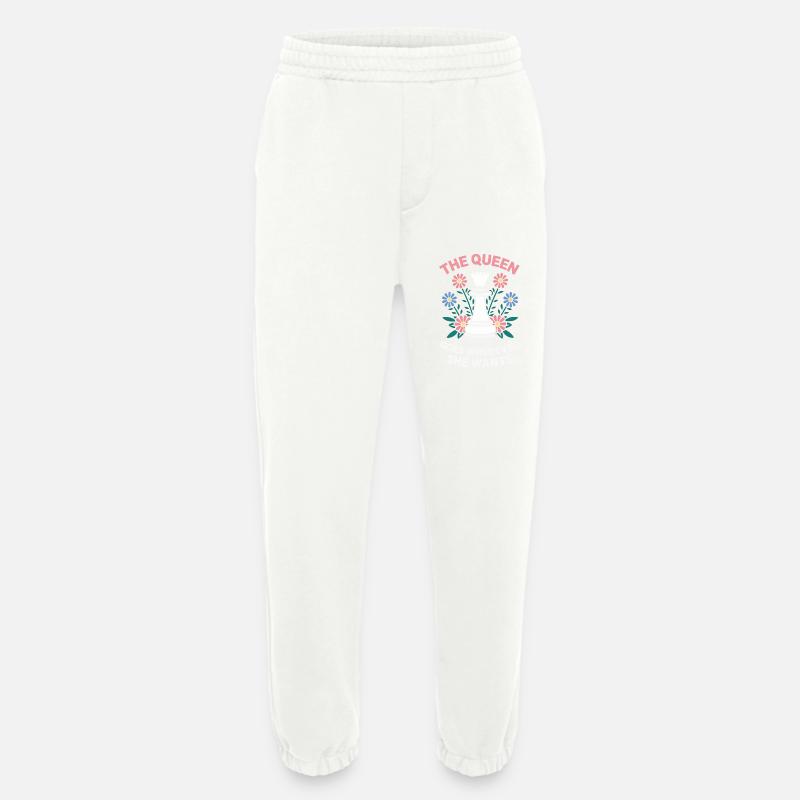Chess Chess Player - Heavyweight Jogging Pants - made by SPREAD  - OFF WHITE