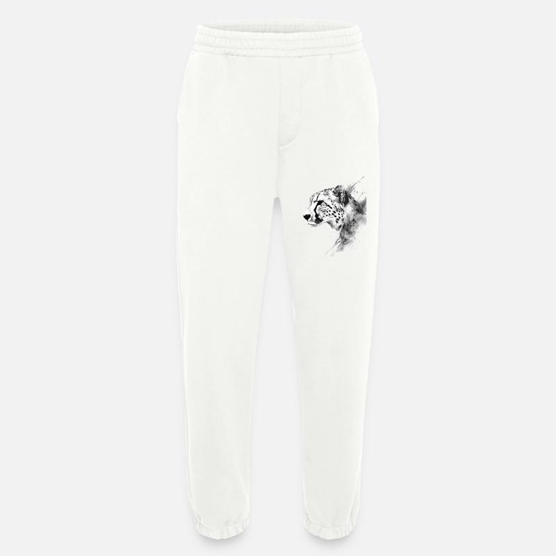 Gepard - Heavyweight Jogginghose - made by SPREAD  - OFF WHITE