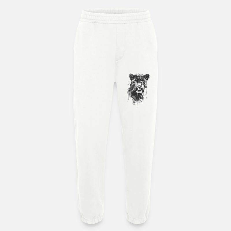 Panther - Heavyweight Jogginghose - made by SPREAD  - OFF WHITE