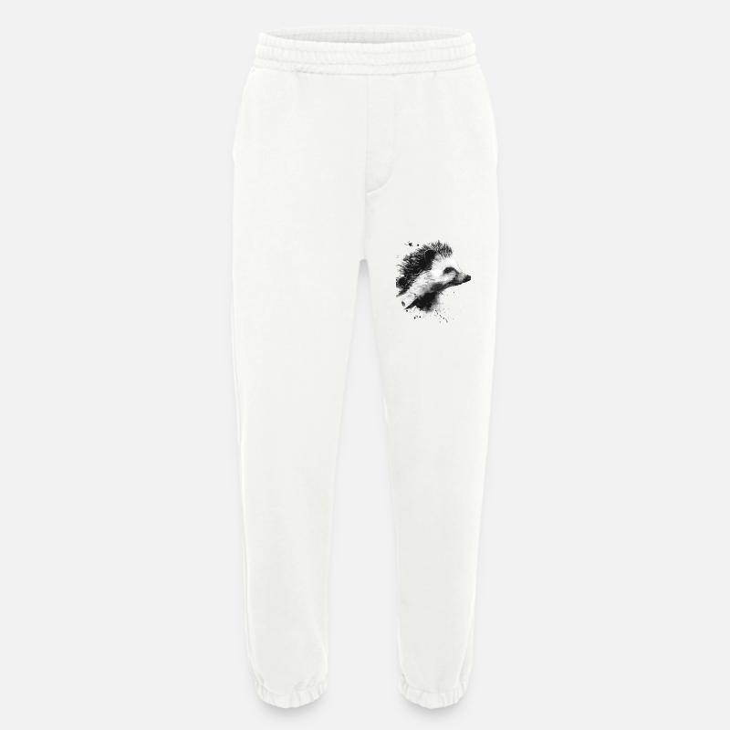 Hedgehog - Heavyweight Jogging Pants - made by SPREAD  - OFF WHITE