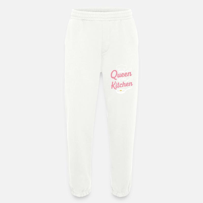 Chef Cooking Cheff Bäker - Heavyweight Jogging Pants - made by SPREAD  - OFF WHITE