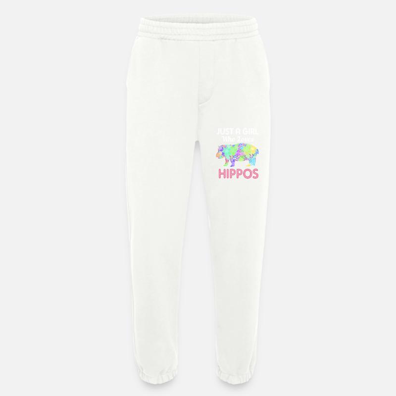 Nilpferd - Heavyweight Jogginghose - made by SPREAD  - OFF WHITE