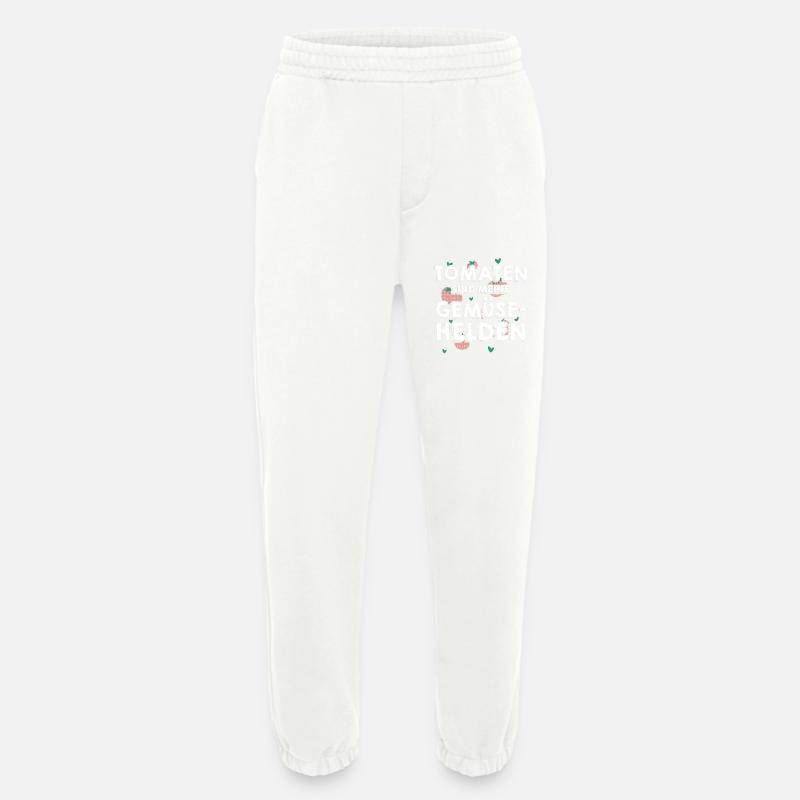 Gärtner Tomate Bauer Garten - Heavyweight Jogginghose - made by SPREAD  - OFF WHITE