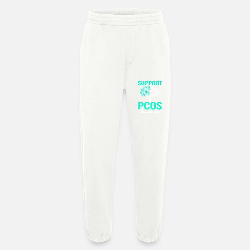 Pcos-Bewusstsein - Heavyweight Jogginghose - made by SPREAD - OFF WHITE