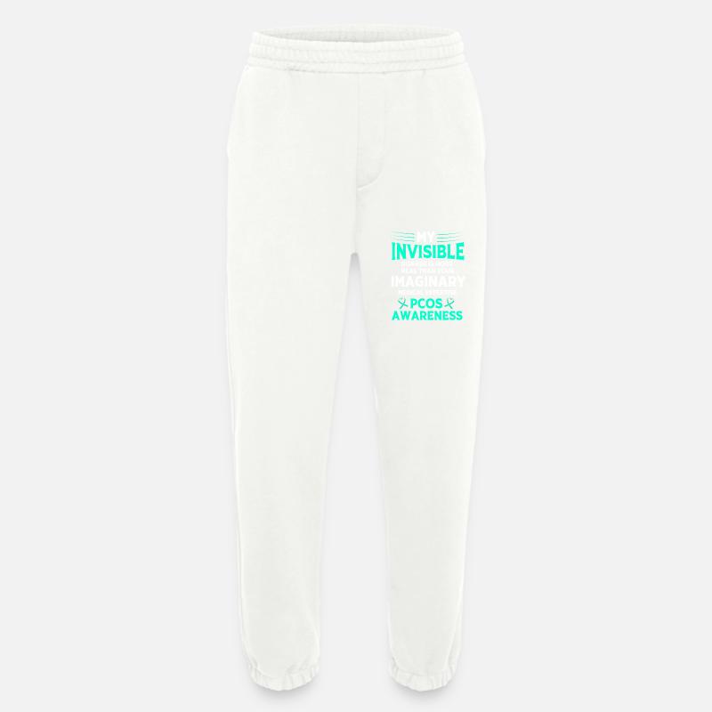 Pcos-Bewusstsein - Heavyweight Jogginghose - made by SPREAD  - OFF WHITE