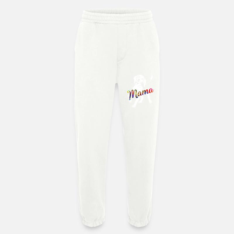 Beagle Beagle Mama - Heavyweight Jogging Pants - made by SPREAD  - OFF WHITE