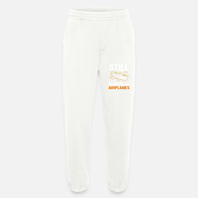 Pilot Flugzeug - Heavyweight Jogginghose - made by SPREAD  - OFF WHITE