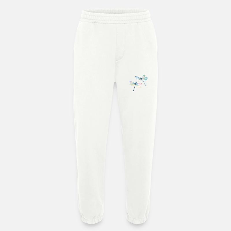 Libelle Duo Libelle Libellule Duo - Pantalon de jogging bio épais fabriqué en UE - OFF WHITE