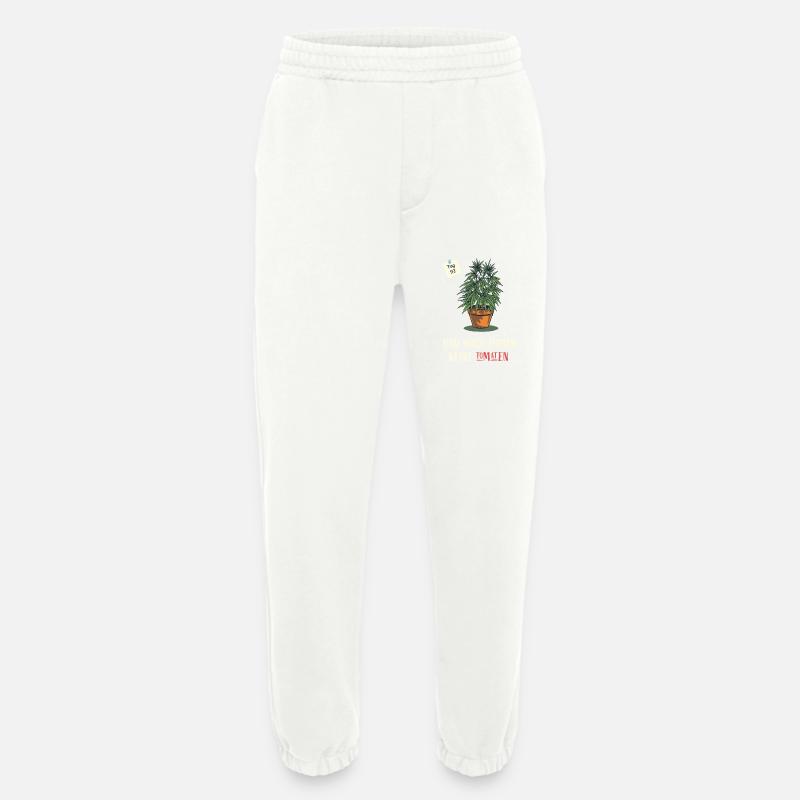 Cannabis - Heavyweight Jogginghose - made by SPREAD  - OFF WHITE