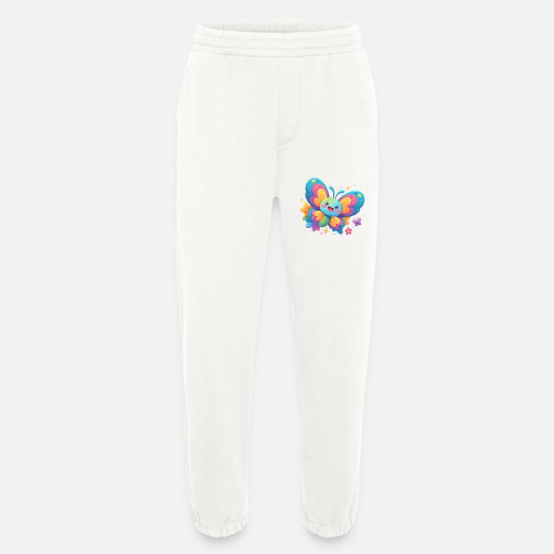 Butterfly Schmetterlinge Schmetterling - Heavyweight Jogginghose - made by SPREAD - OFF WHITE