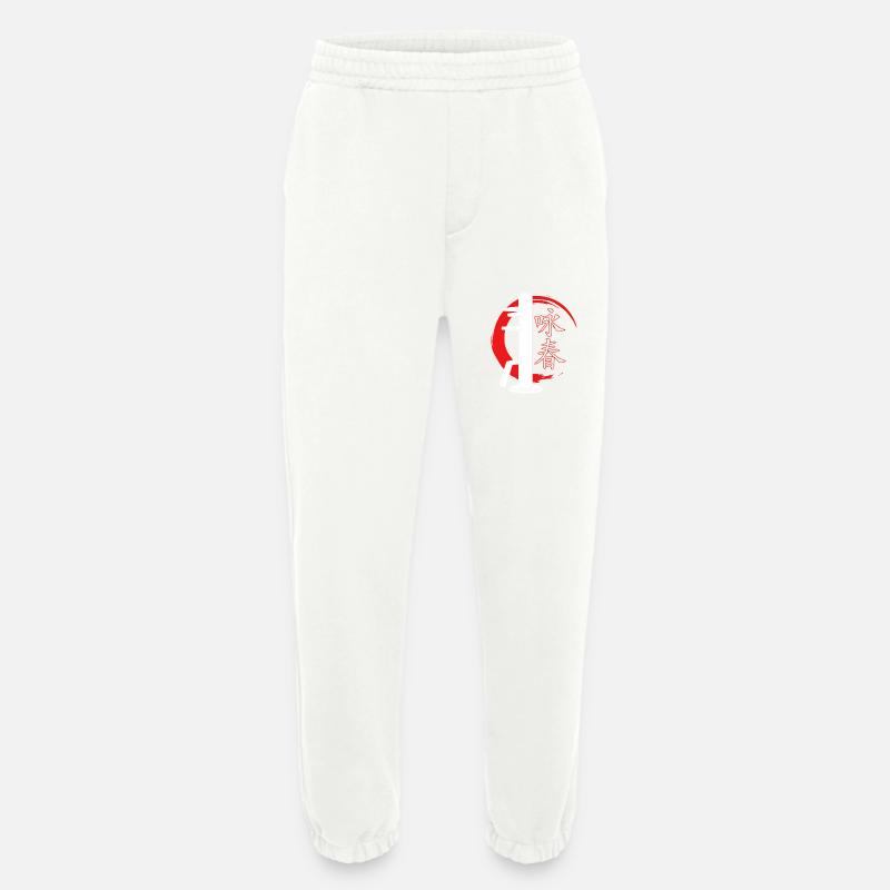 Wing Chun - Heavyweight Jogginghose - made by SPREAD  - OFF WHITE