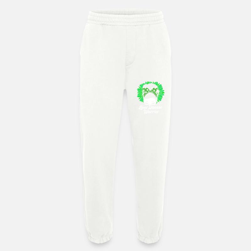 Lebererkrankung - Heavyweight Jogginghose - made by SPREAD  - OFF WHITE