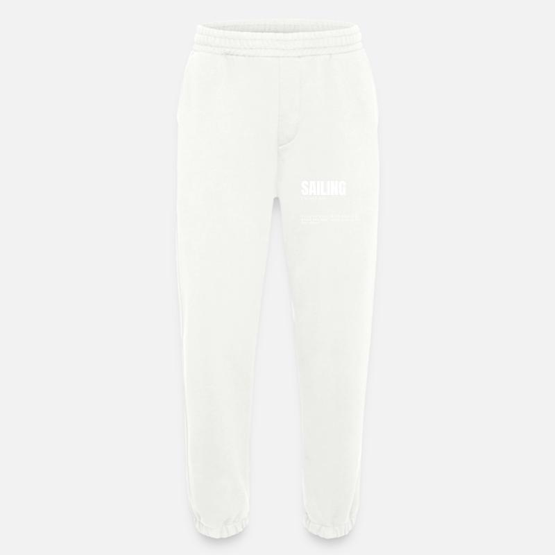 Funny Sailing Definition - Heavyweight Jogginghose - made by SPREAD  - OFF WHITE