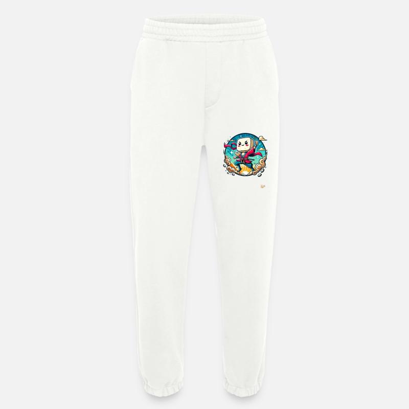 Helden Sushi - Heavyweight Jogginghose - made by SPREAD  - OFF WHITE
