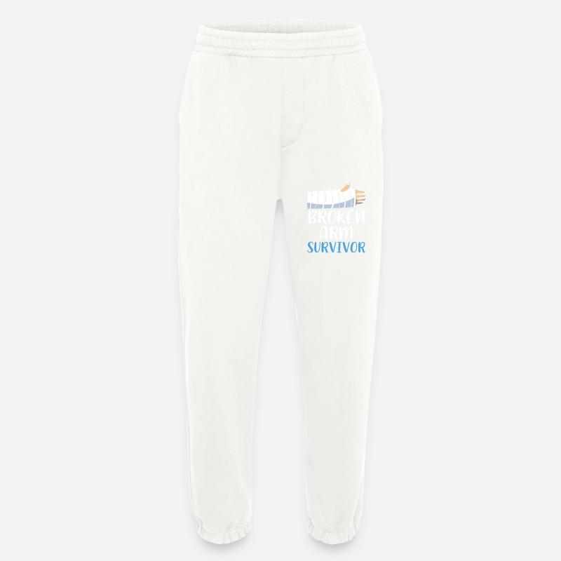 Gebrochener Arm Knochen Knochenbruch - Heavyweight Jogginghose - made by SPREAD  - OFF WHITE