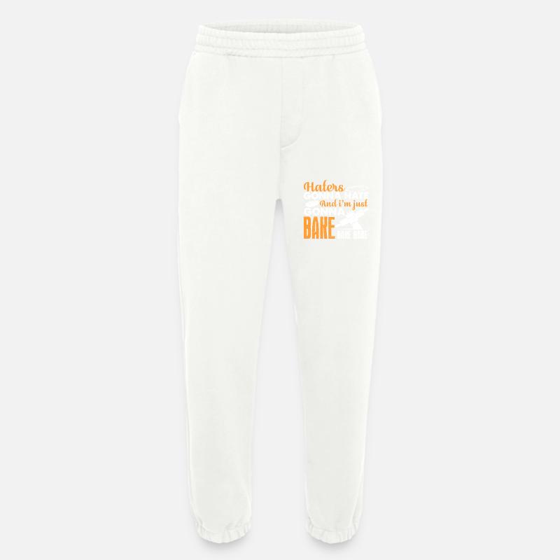 Baking Baker Gonna Bake - Heavyweight Jogging Pants - made by SPREAD  - OFF WHITE