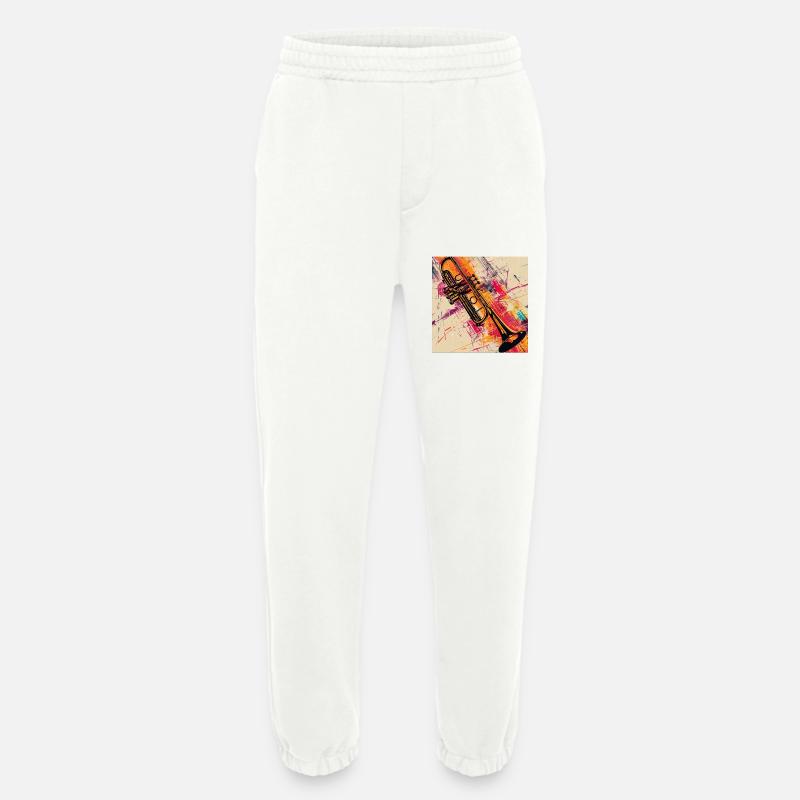 Trompete - Heavyweight Jogginghose - made by SPREAD  - OFF WHITE