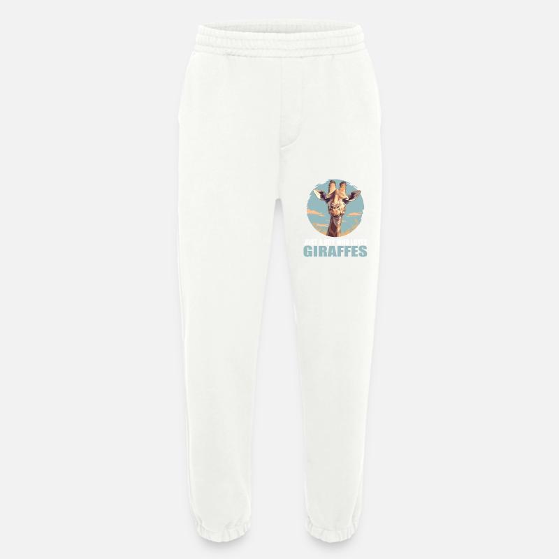 Giraffen Giraffe - Heavyweight Jogginghose - made by SPREAD  - OFF WHITE