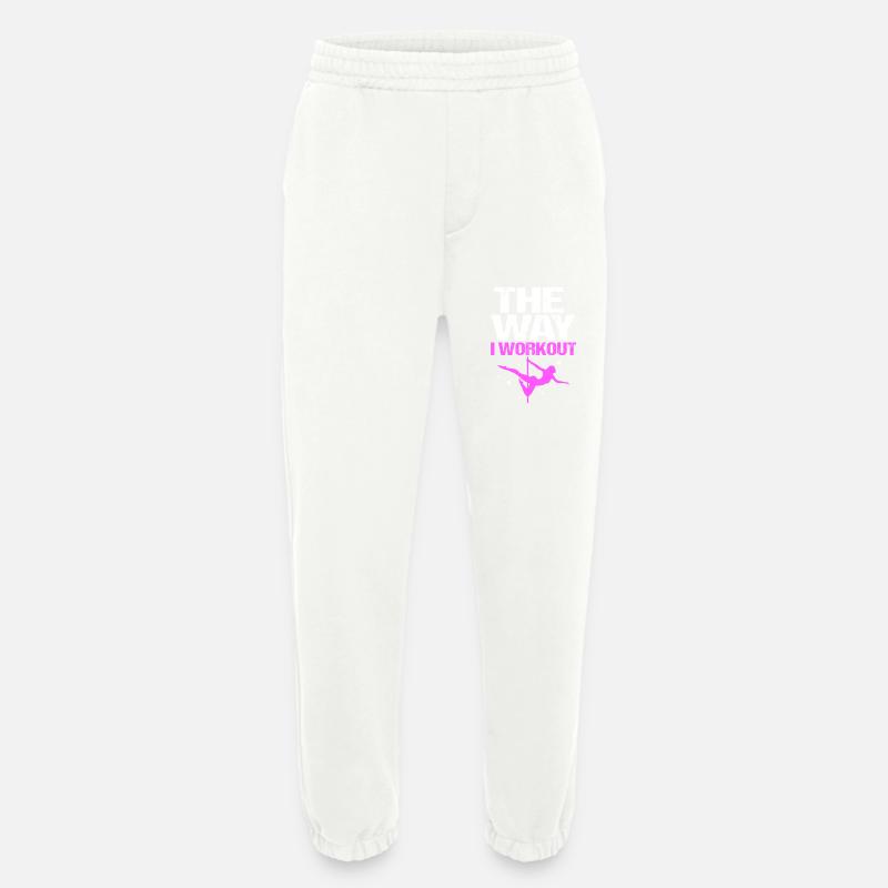 Pole Dance - Heavyweight Jogginghose - made by SPREAD  - OFF WHITE