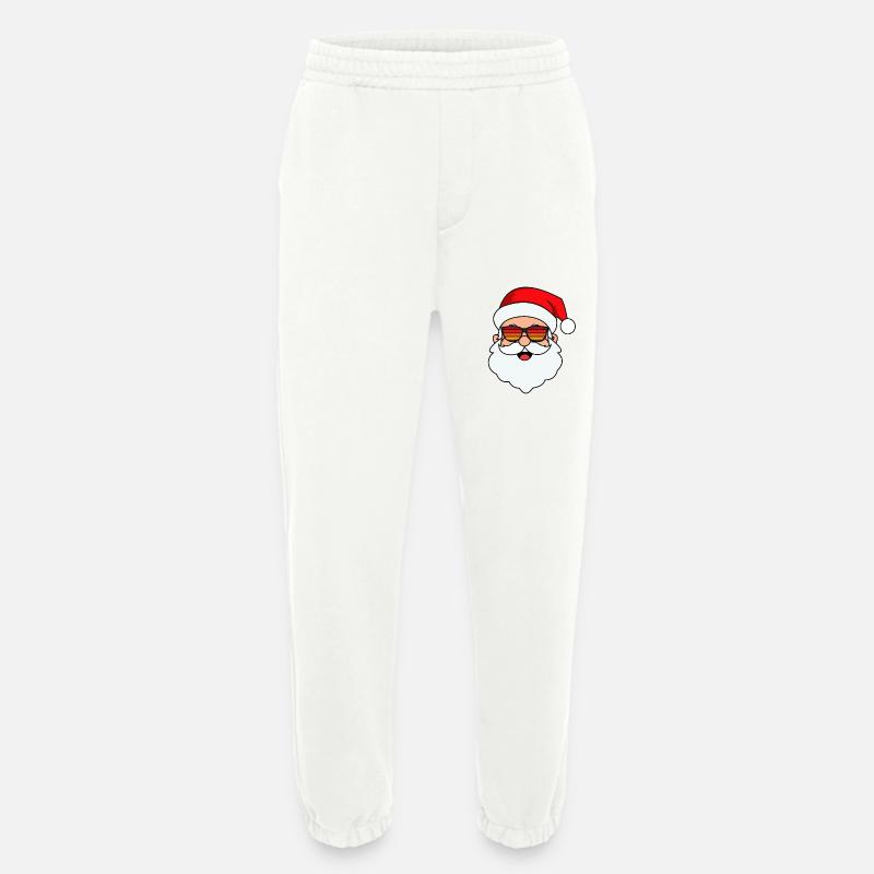 Weihnachtsmann Gesicht Mit Brille - Heavyweight Jogginghose - made by SPREAD - OFF WHITE