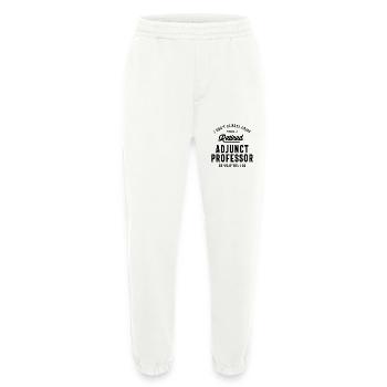 Retired Adjunct Professor Pride - Heavyweight Jogging Pants - made by SPREAD  - OFF WHITE - Front