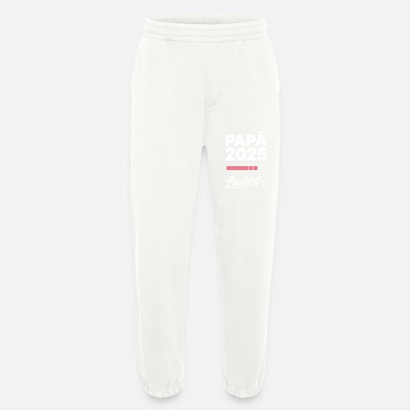 Neues Papa-Geschenk 2025 Loading - Heavyweight Jogginghose - made by SPREAD  - OFF WHITE