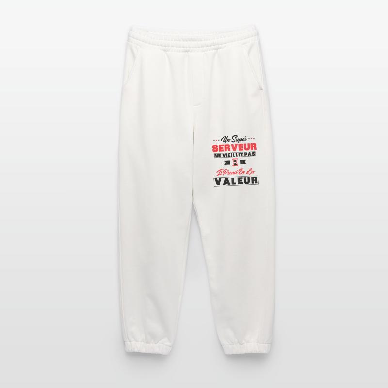 A Super Server does not age as a gift Server Heavyweight Jogging Pants - made by SPREAD 