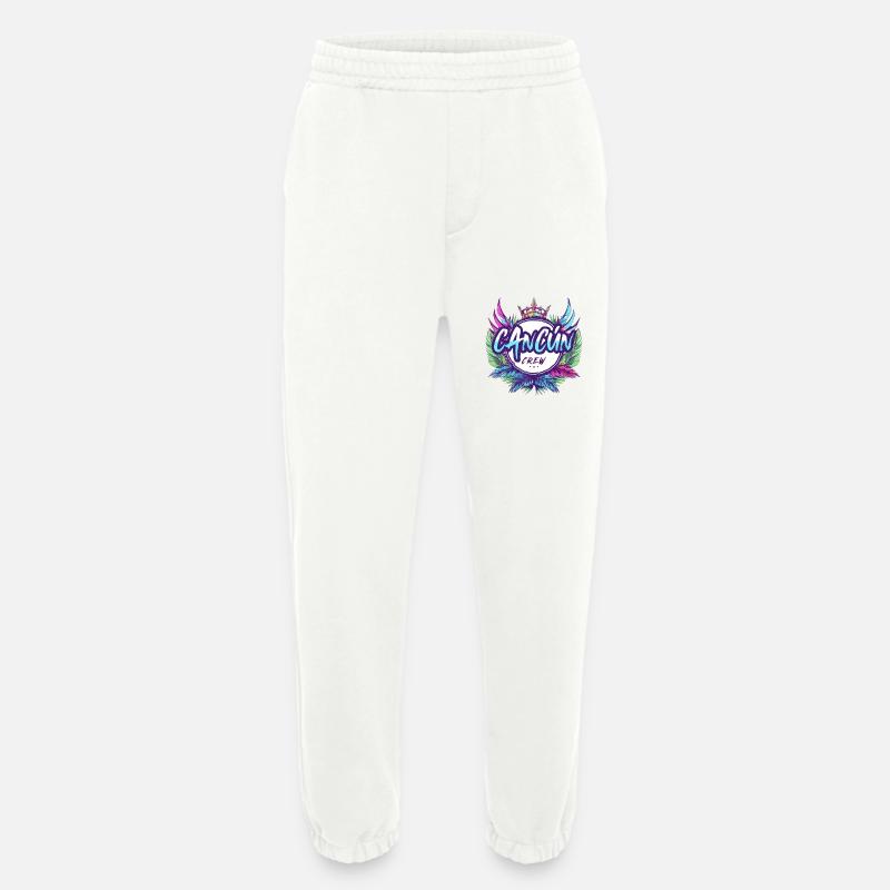 Cancun Crew Bunt - Heavyweight Jogginghose - made by SPREAD  - OFF WHITE