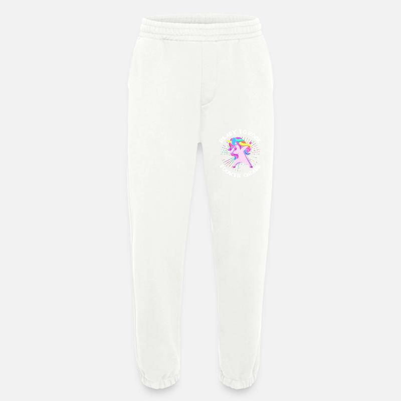 4. Klasse - Heavyweight Jogginghose - made by SPREAD  - OFF WHITE