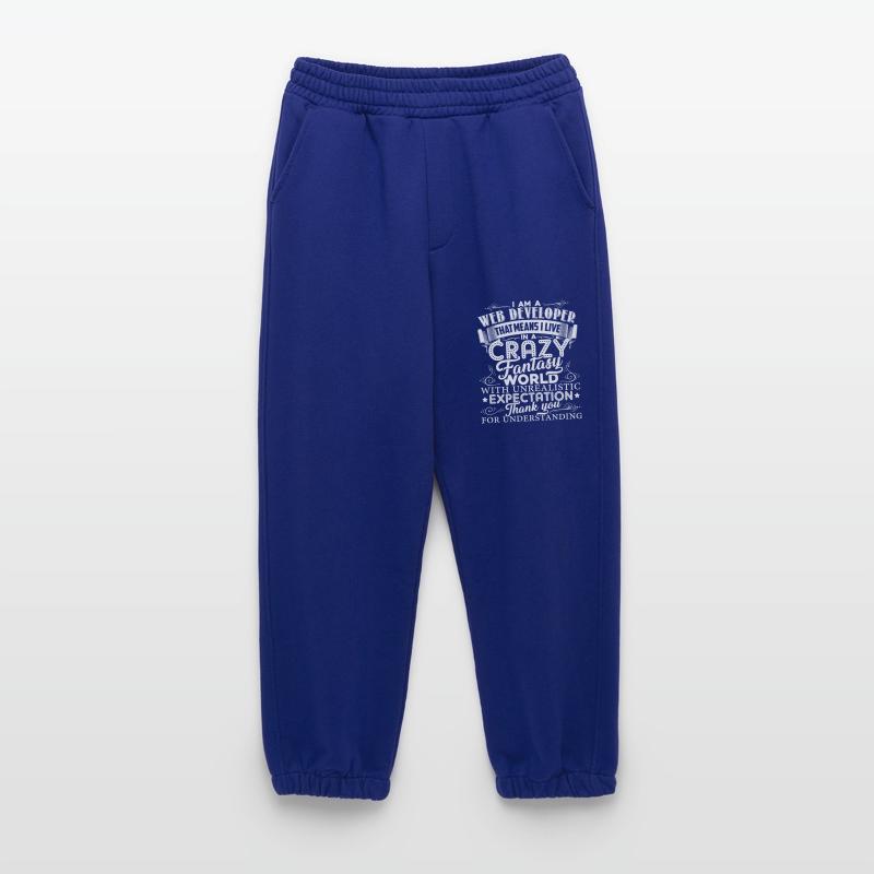 Web Developer I Am A Web Developer Heavyweight Jogging Pants - made by SPREAD 