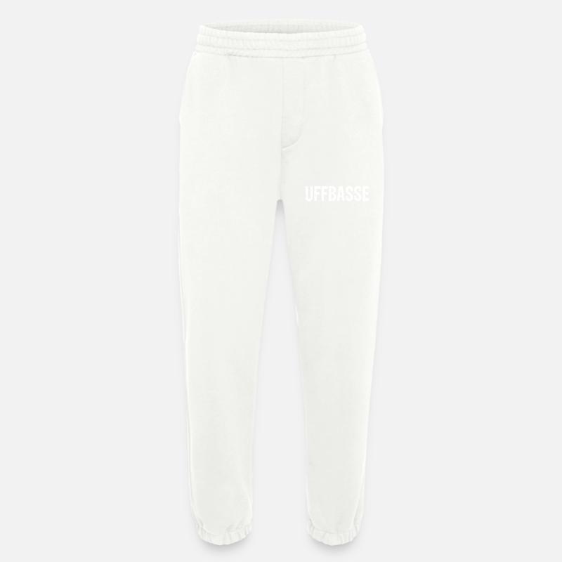 Uffbasse - Heavyweight Jogginghose - made by SPREAD  - OFF WHITE