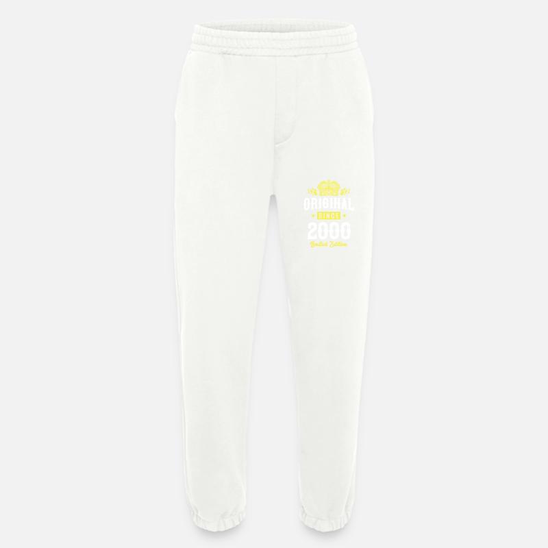 2000 Limited Edition - Heavyweight Jogging Pants - made by SPREAD - OFF WHITE